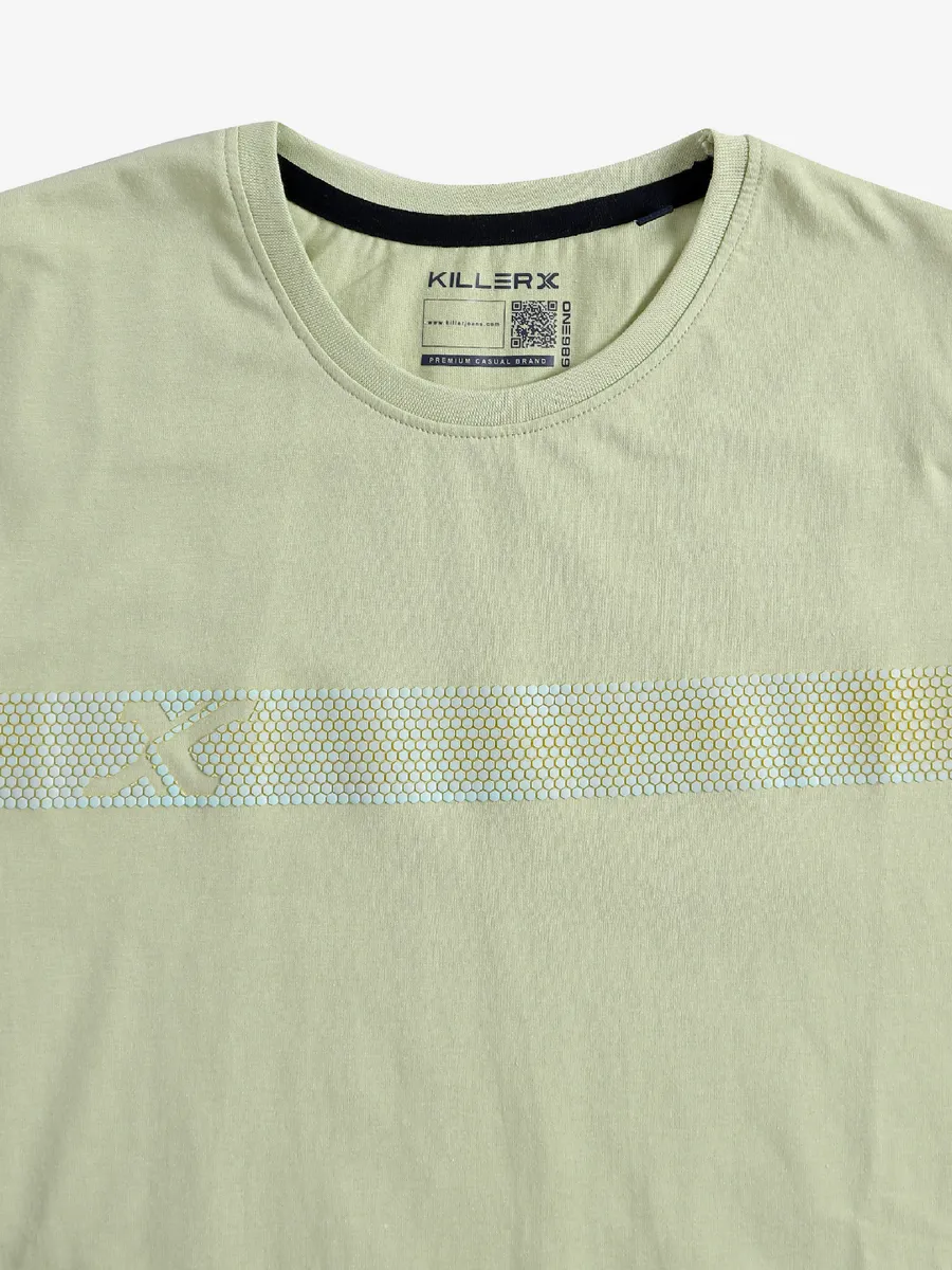 Killer sage green cotton t-shirt