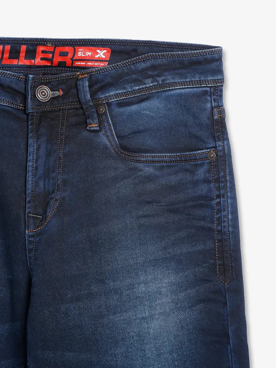 Killer washed blue slim fit jeans