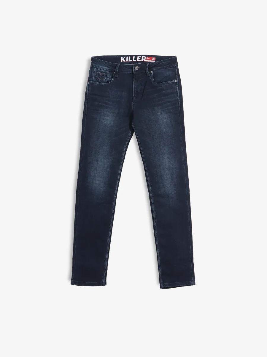 KILLER washed jeans in dark blue