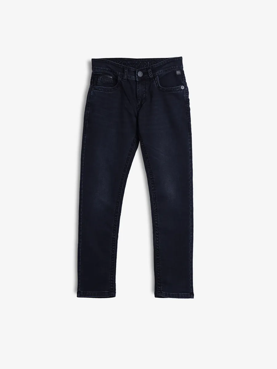 KOZZAK black washed skinny jeans