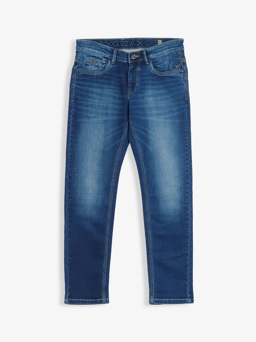 Kozzak navy washed jeans