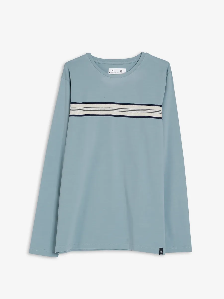 Kuch Kuch cotton light blue t shirt