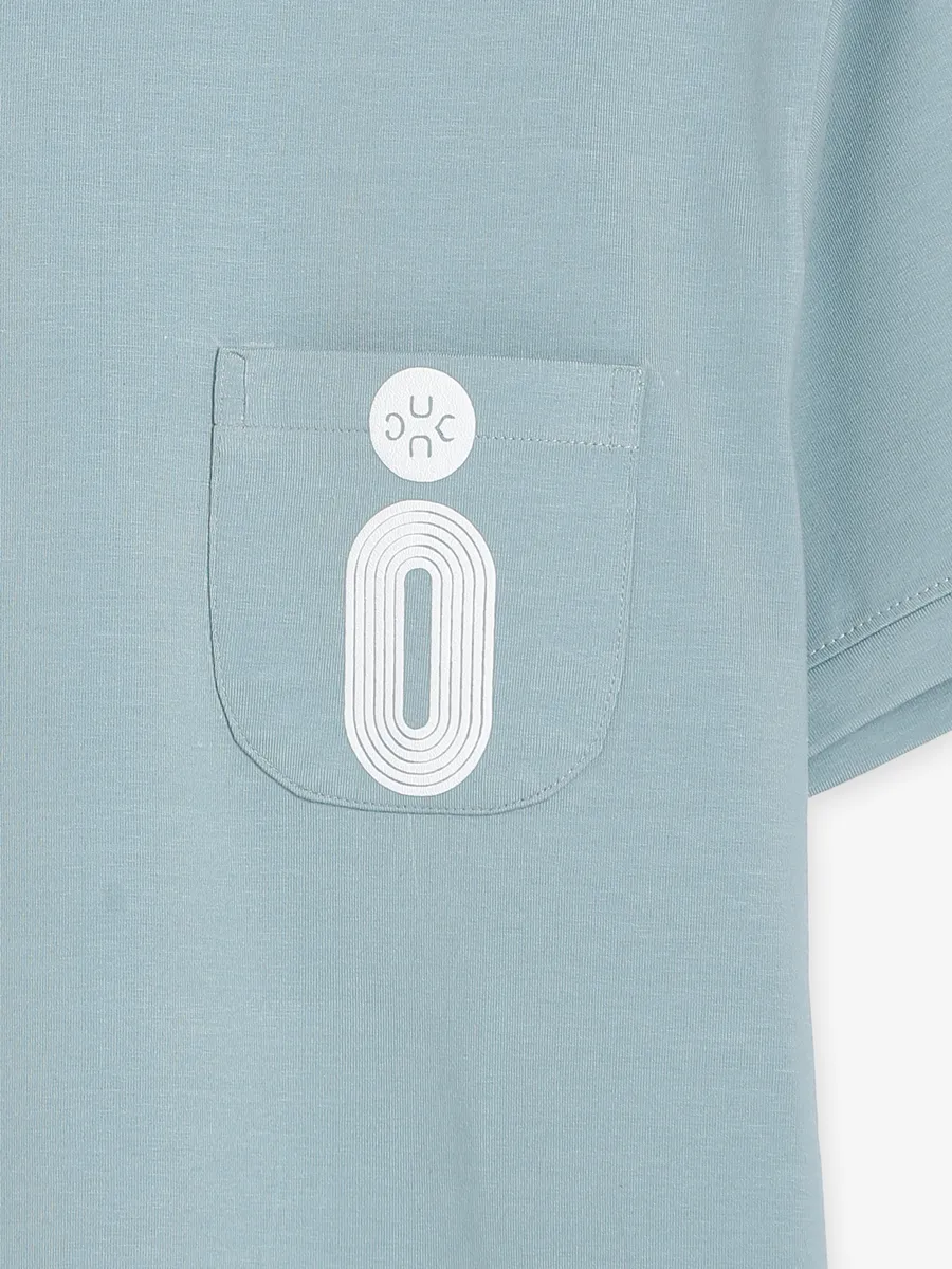 Kuch Kuch plain light blue t shirt