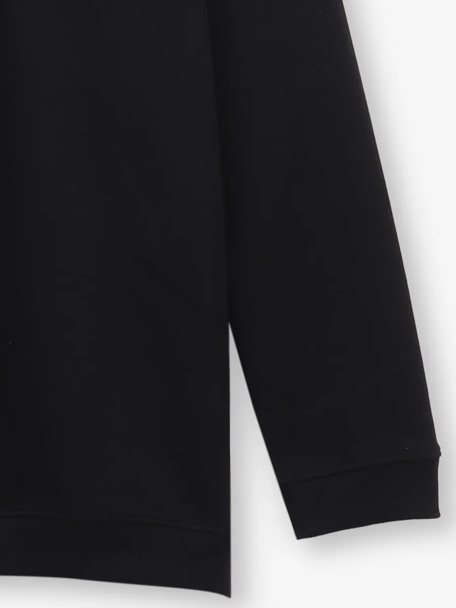 KUCH KUCH solid black logo cotton t-shirt