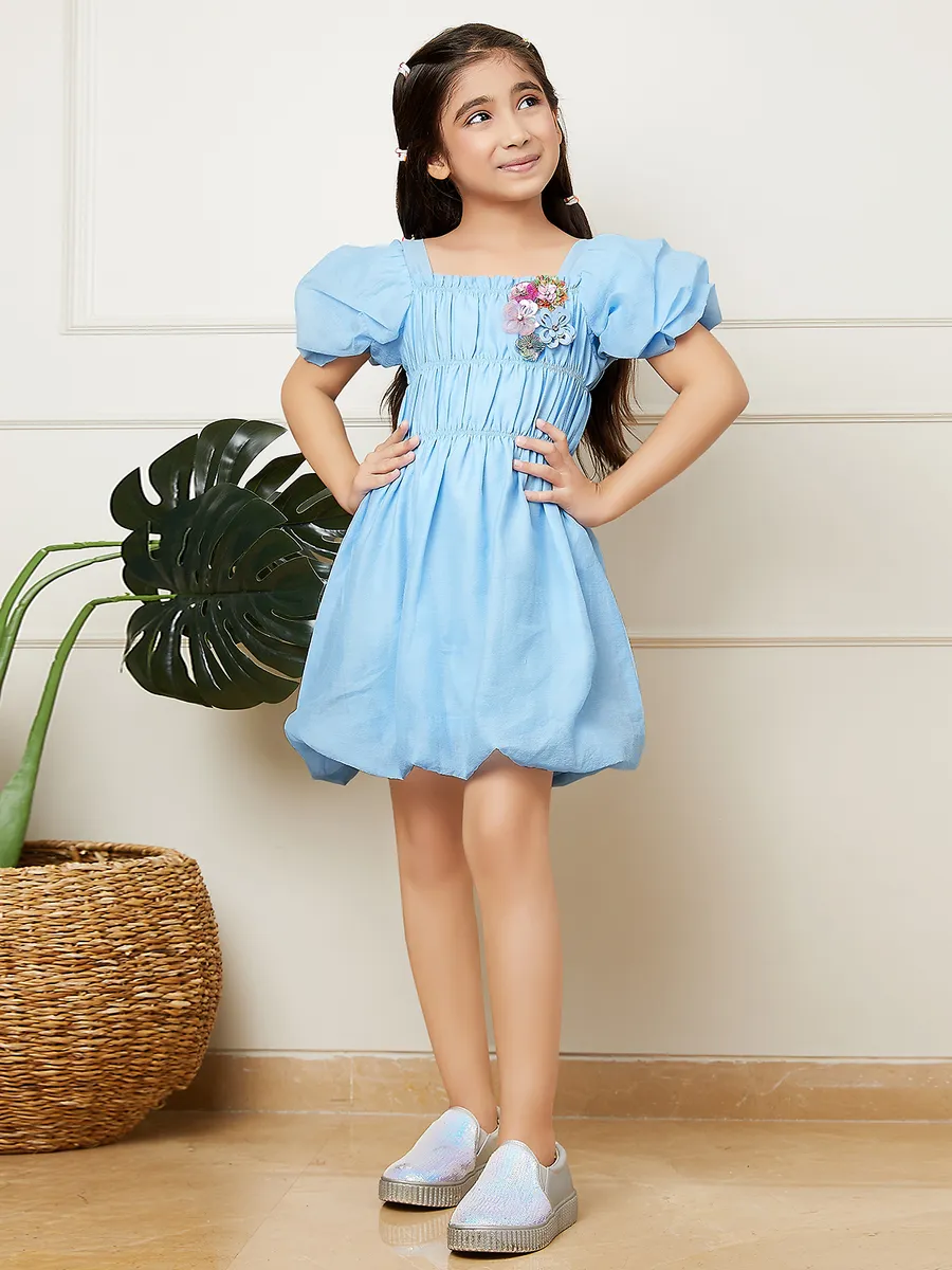 Leo n Babes sky blue frock