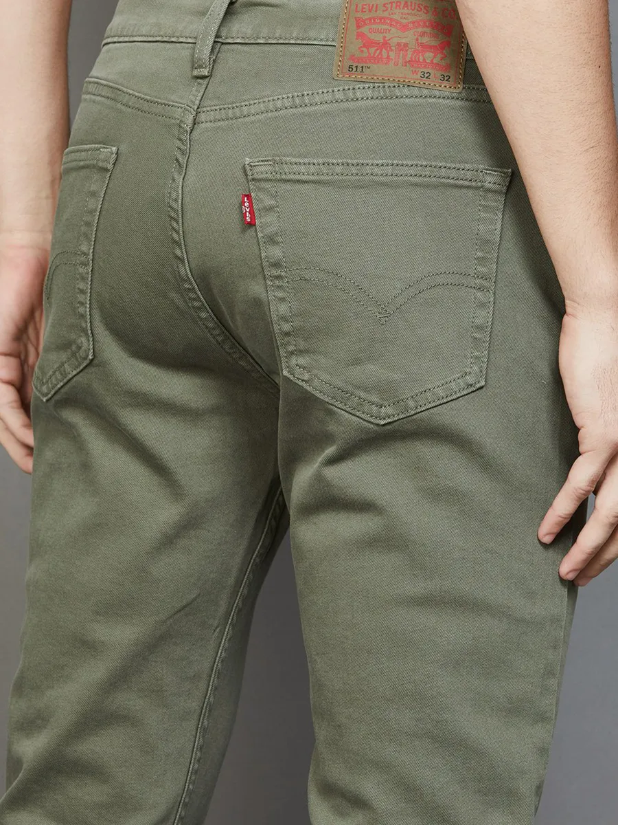 LEVIS denim slim fit olive green jeans G3 MJE5196 Singapore