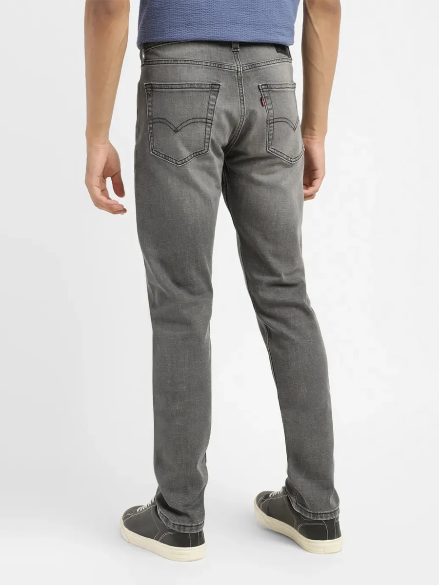 LEVIS grey washed slim tapered fit jeans