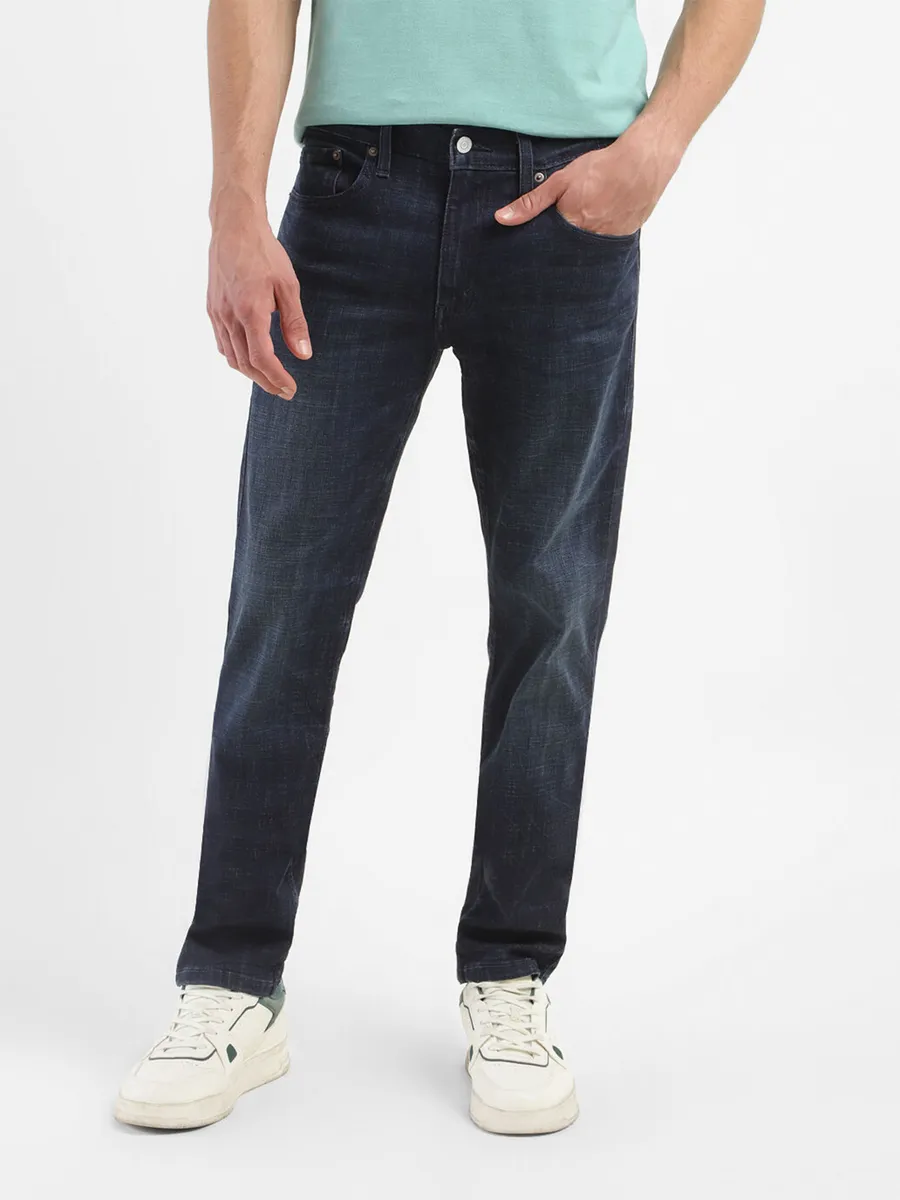 Levis indigo blue 511 slim fit washed jeans