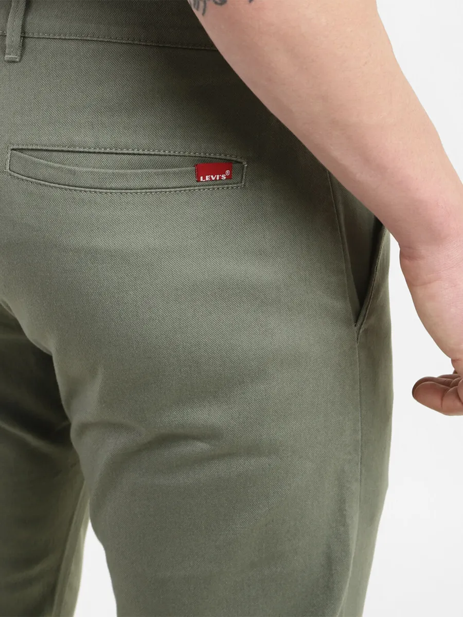 Levis olive 512 slim taper cotton trouser