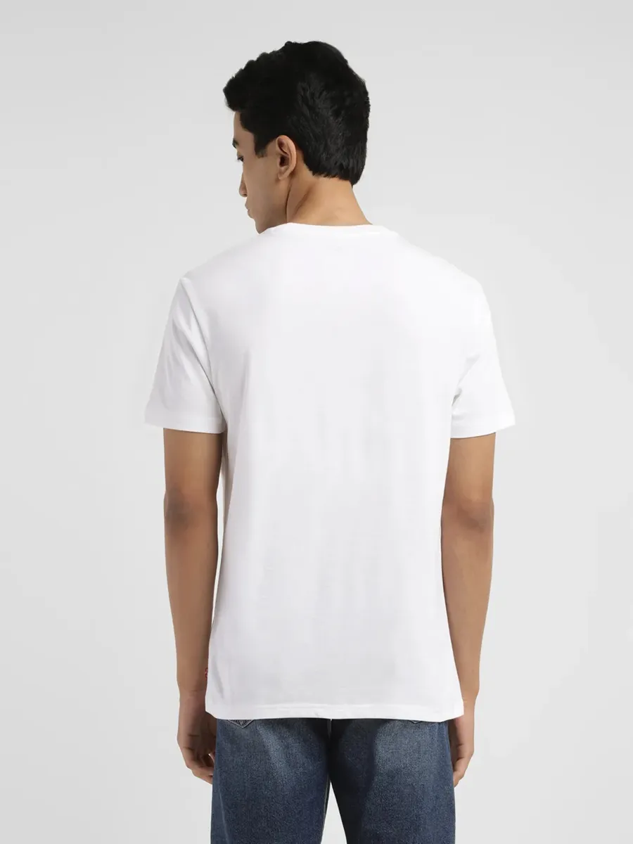 Levis typographic printed white t-shirt