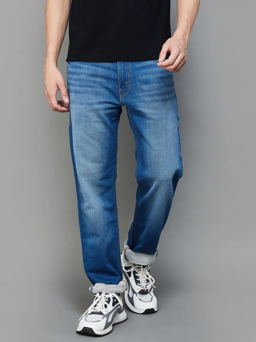 Levis washed 511 slim fit jeans in blue