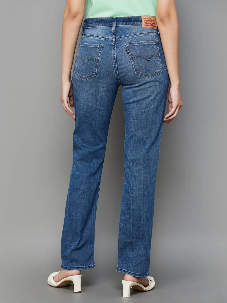 LEVIS washed light blue jeans