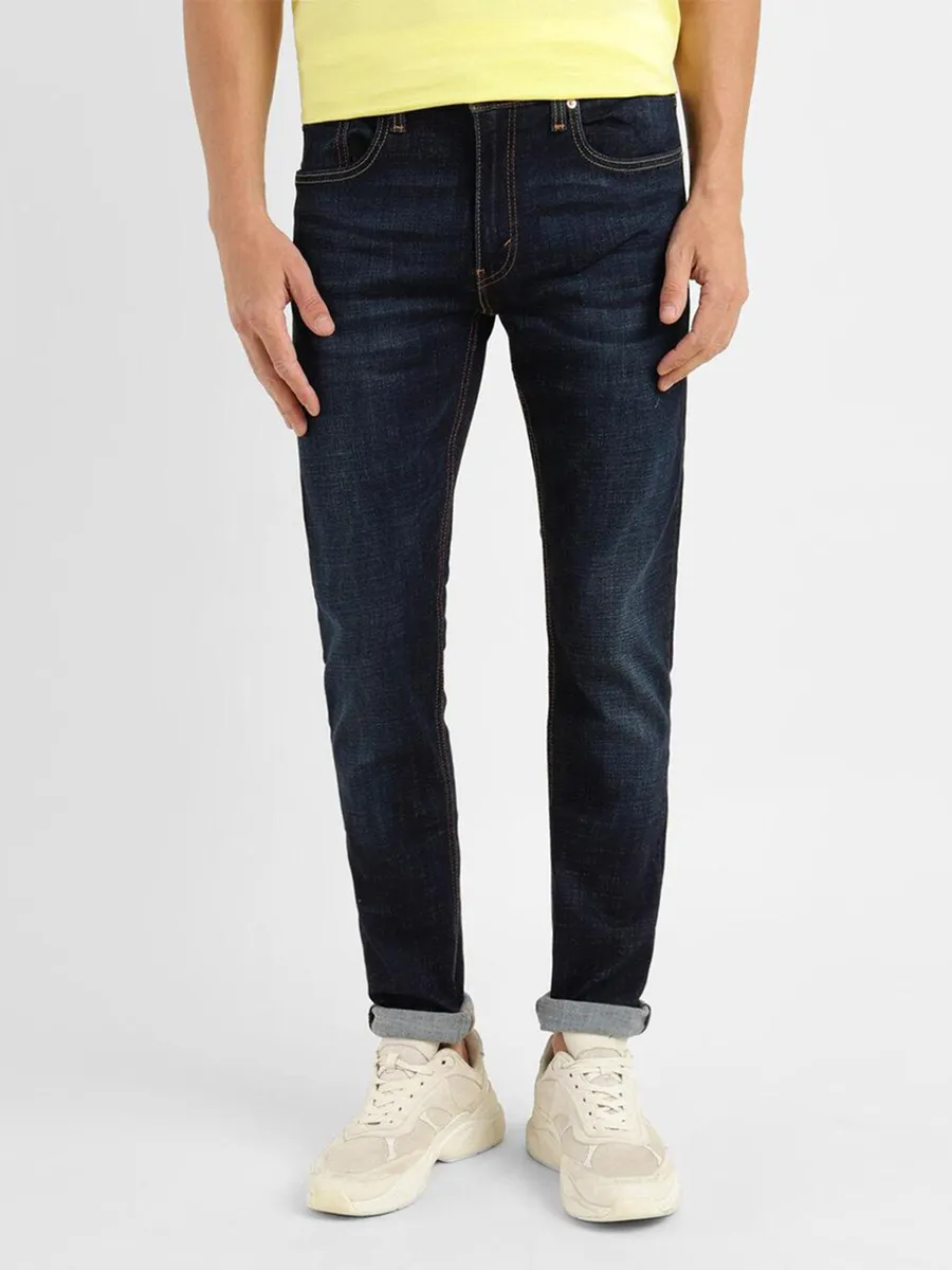 LEVIS washed slim fit jeans in  navy