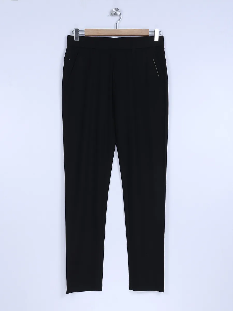 MAML lycra men track pant in black