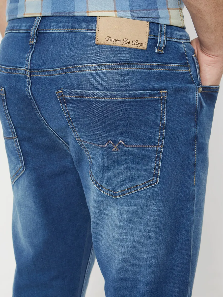 MUFTI blue washed skinny jeans