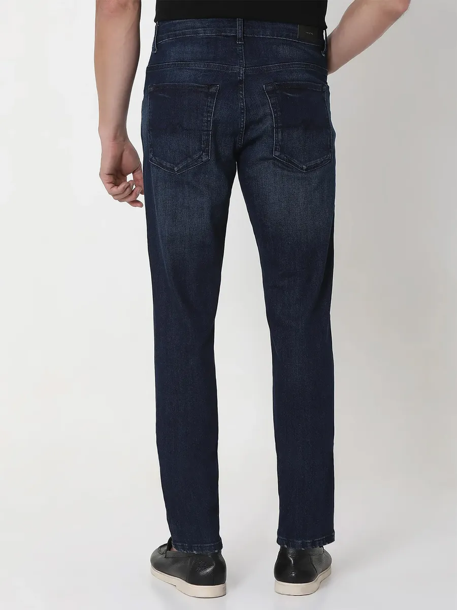 MUFTI navy skinny fit jeans