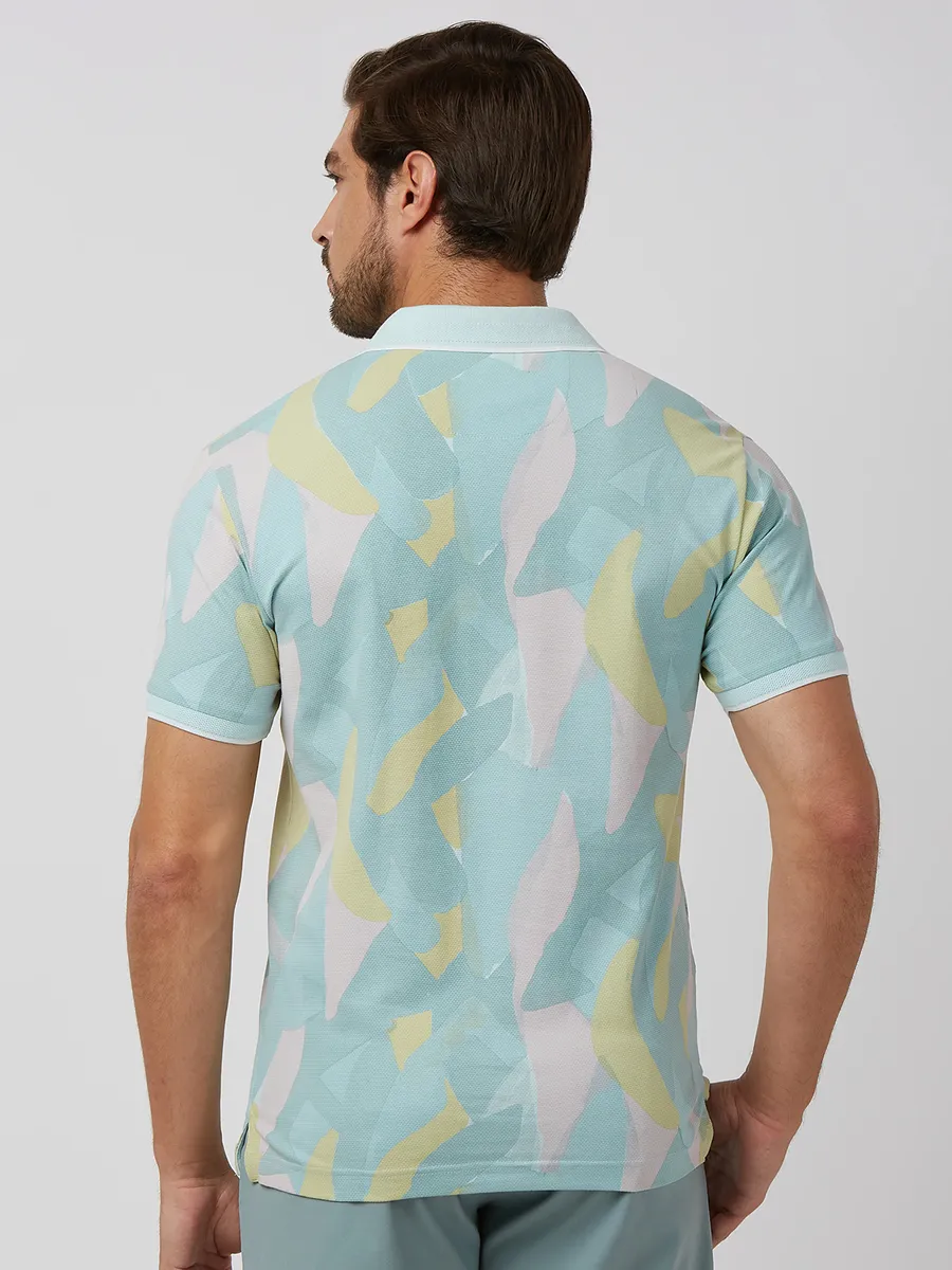 MUFTI printed slim fit cotton t-shirt for men