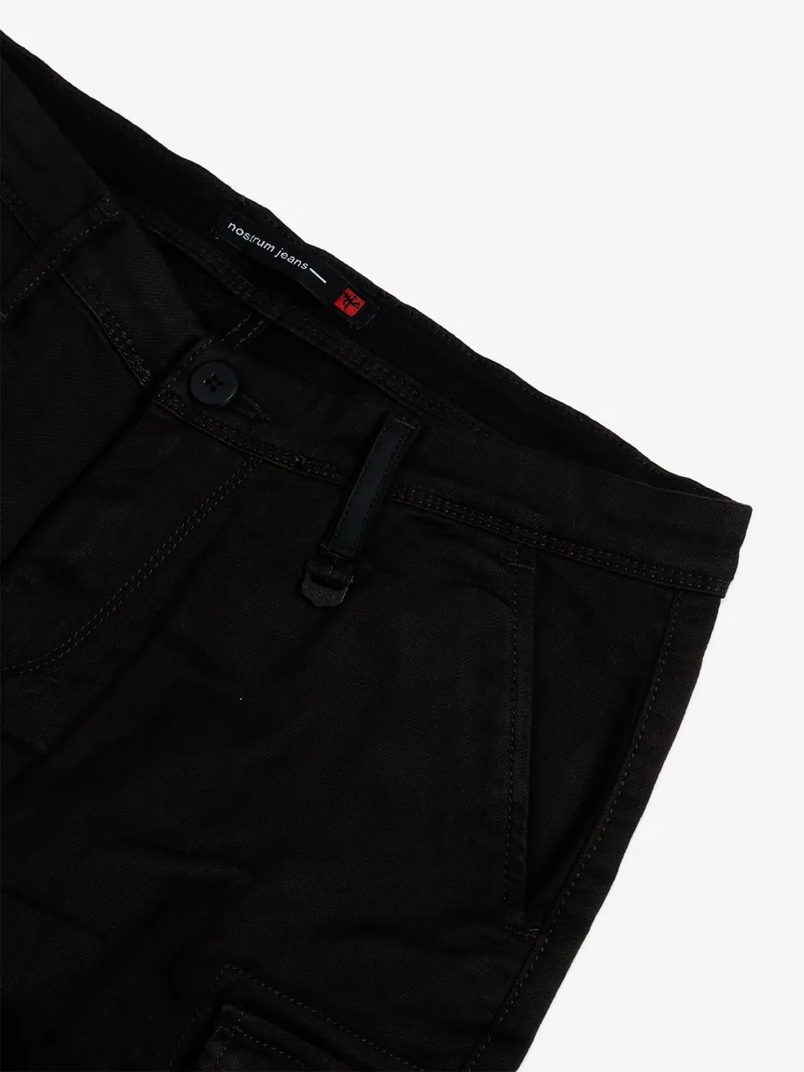 Nostrum dark brown cargo jeans