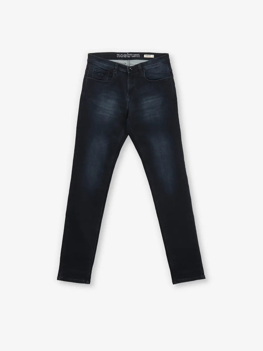 NOSTRUM navy blue wahsed denim jeans