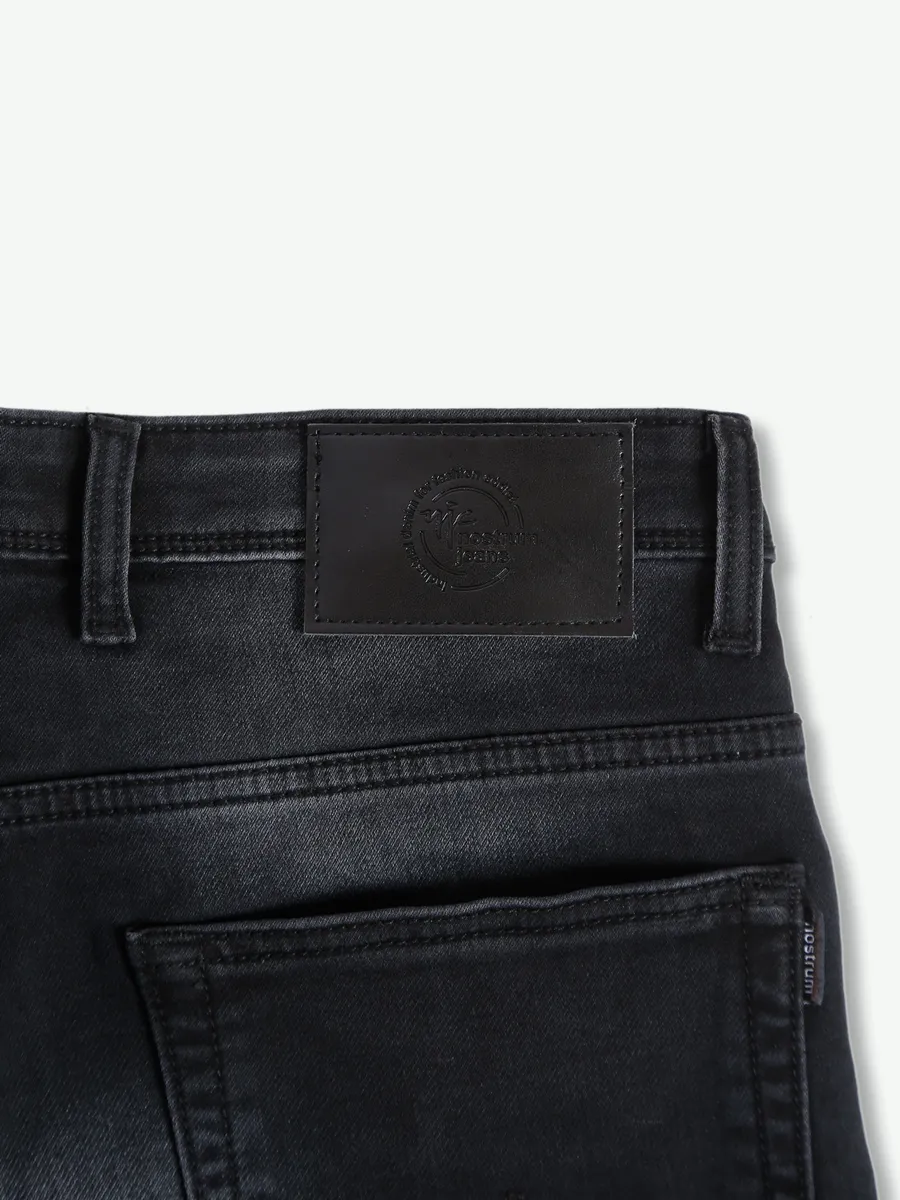 Nostrum slim fit washed jeans in black