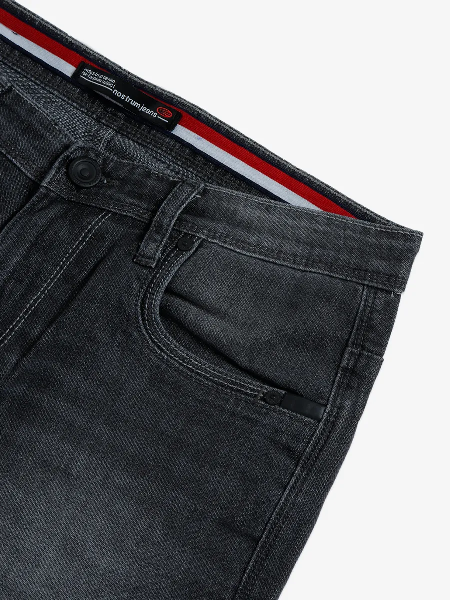 Nostrum washed slim fit jeans in grey