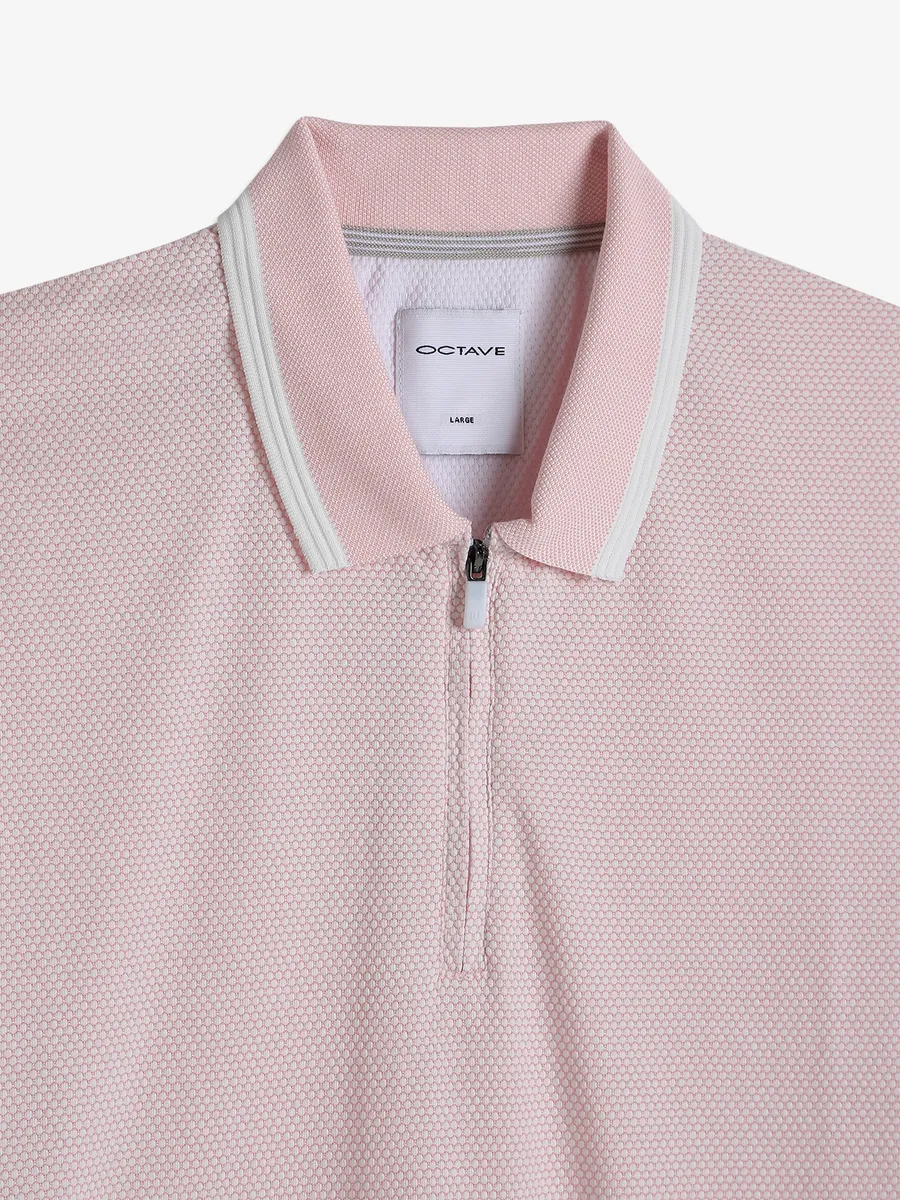 OCTAVE light pink polo t-shirt