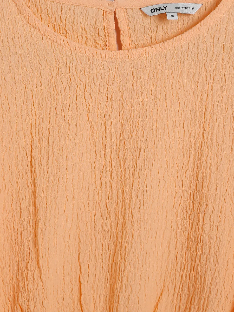 ONLY cotton peach plain top