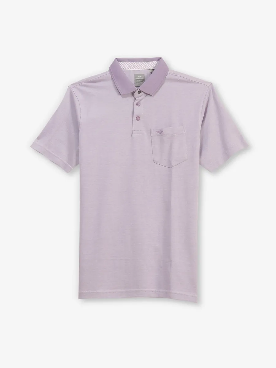 PARK AVENUE lilac purple cotton t-shirt
