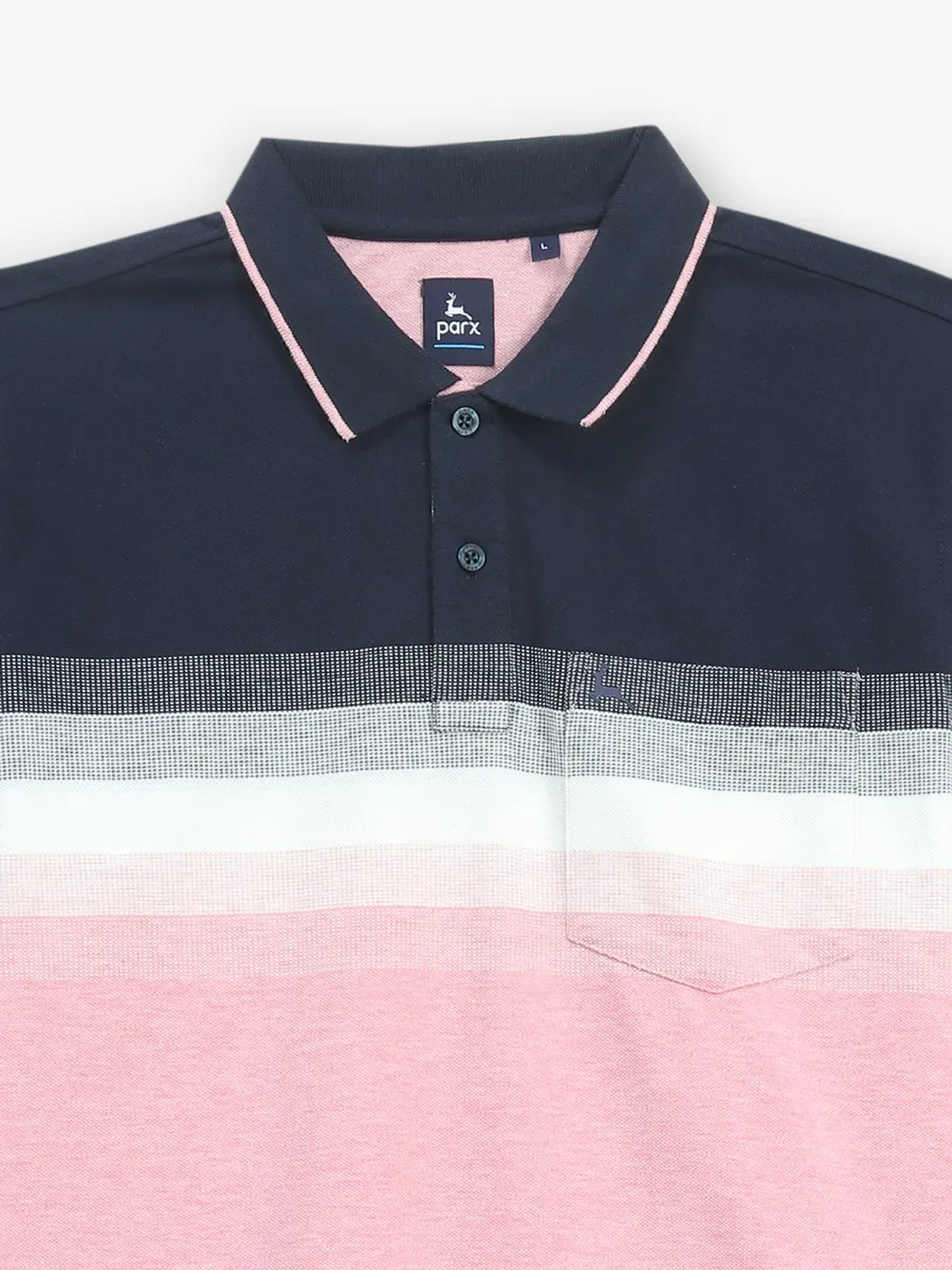 PARX pink cotton t-shirt