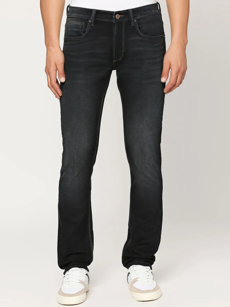 Pepe Jeans black denim slim fit jeans