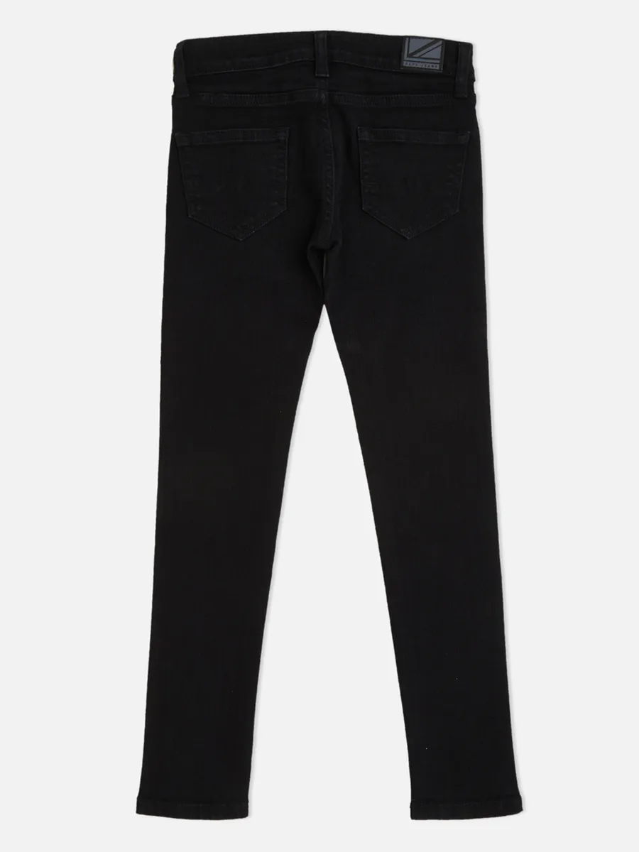 Pepe Jeans black solid girls jeans