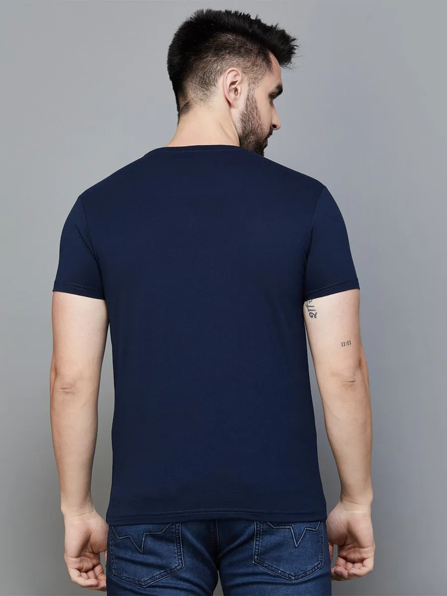 Pepe Jeans casual navy t shirt in printed