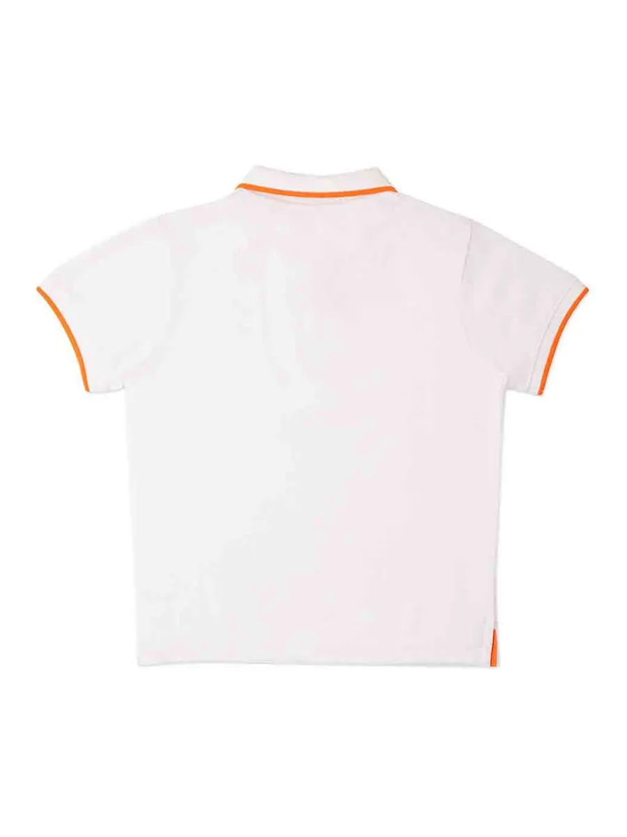 Pepe Jeans white casual polo t shirt