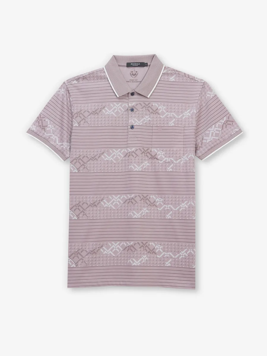 PSOULZ cotton lilac purple t-shirt