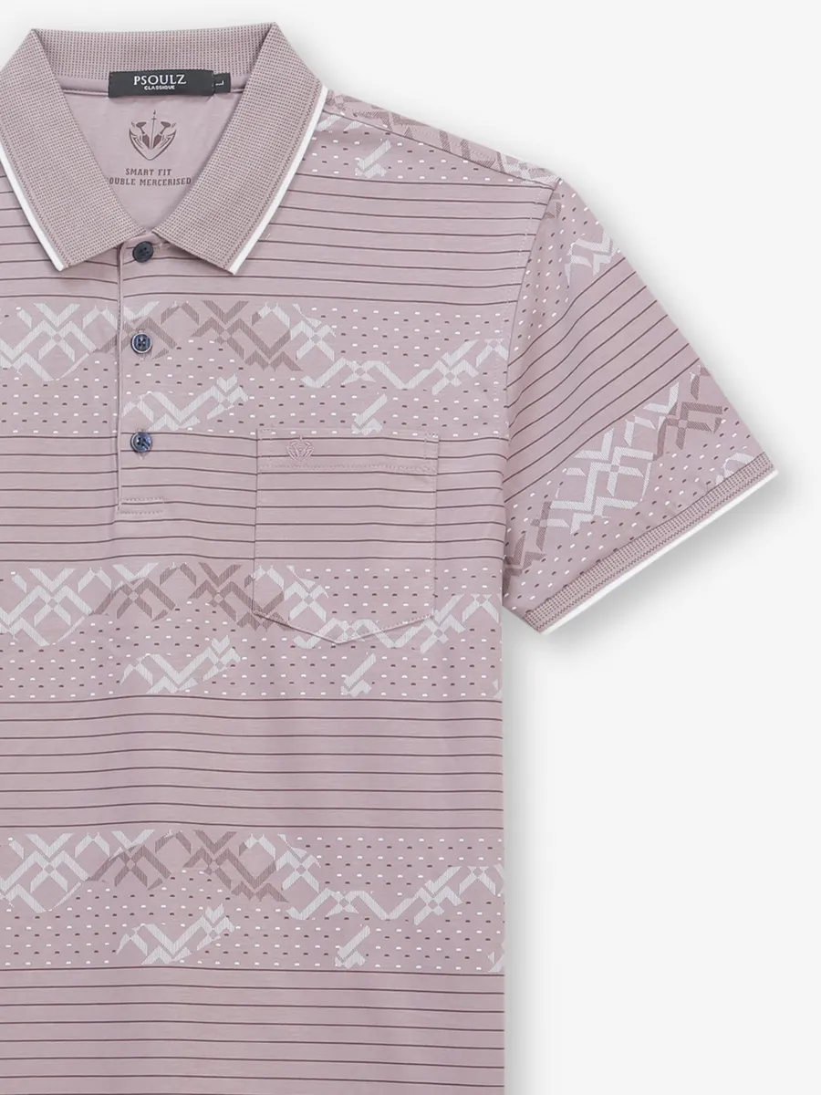 PSOULZ cotton lilac purple t-shirt