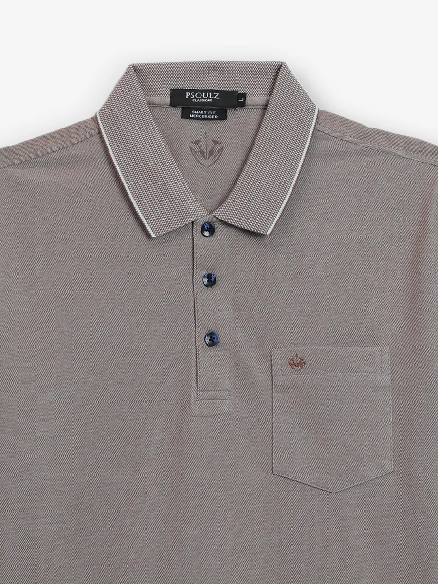 PSOULZ pink palin cotton t-shirt