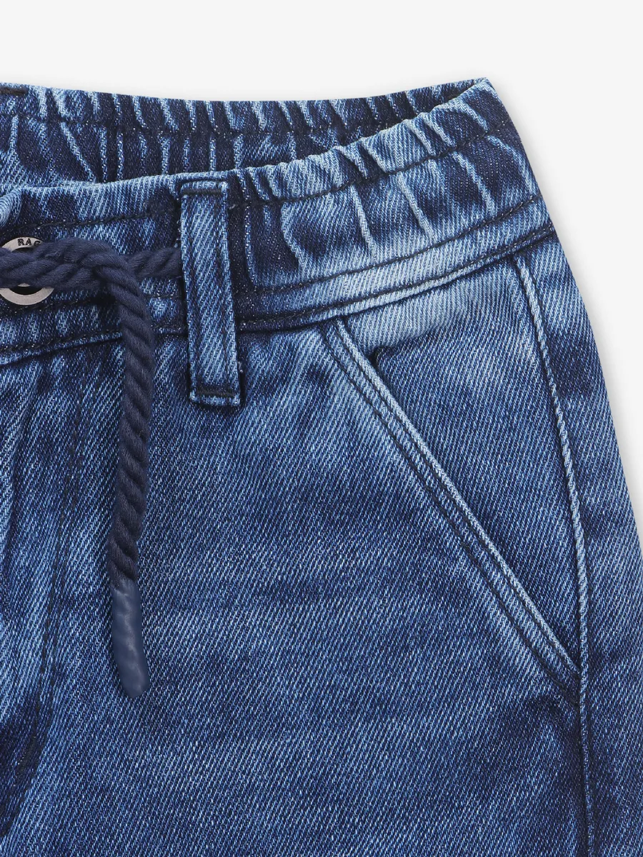 RAGS blue washed cargo jeans