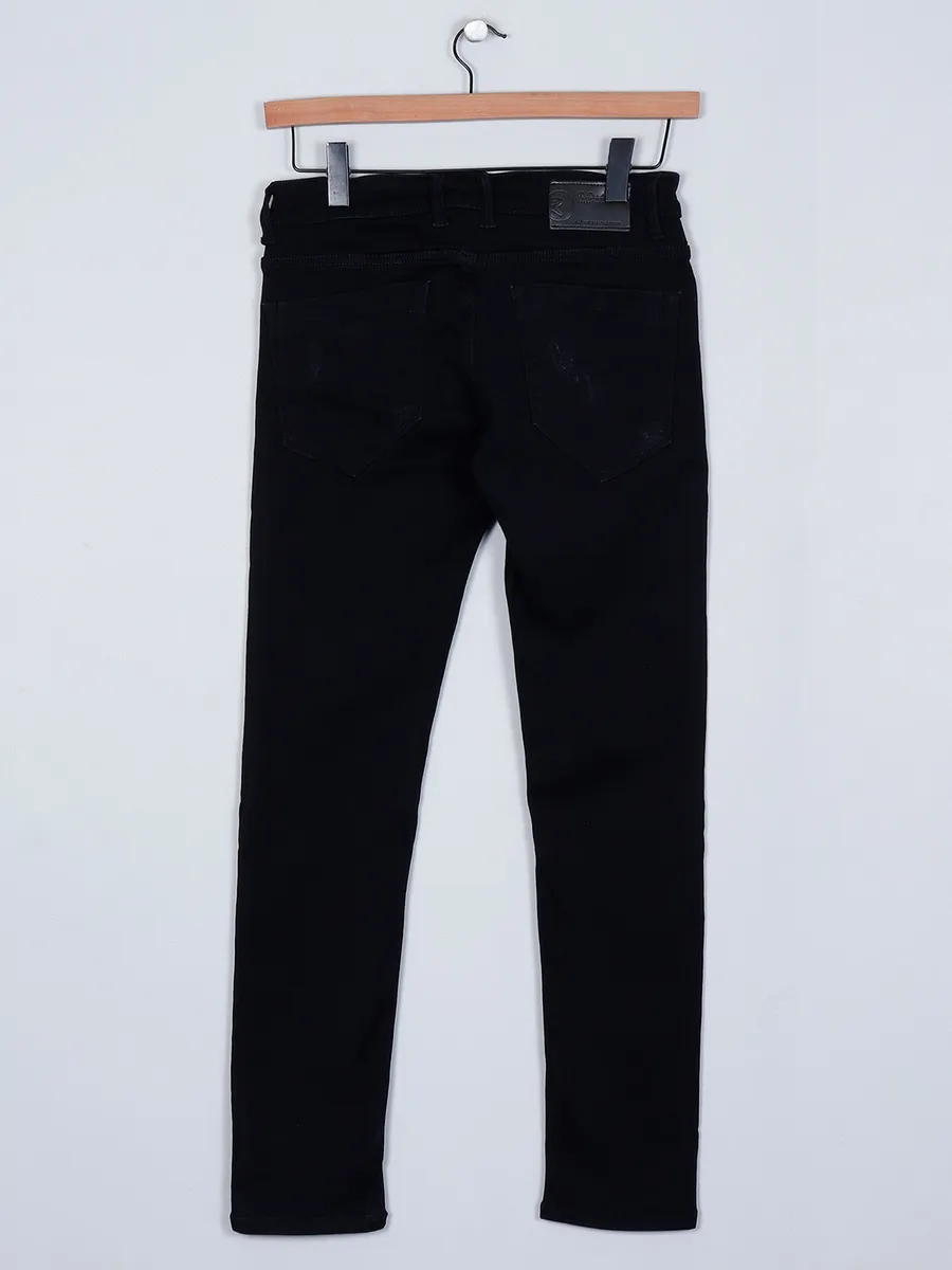 Rexstraut slim fit casual black denim