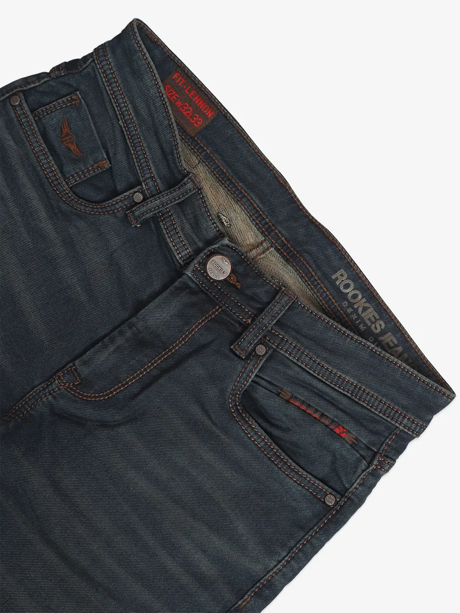 ROOKIES dark blue lennon fit jeans