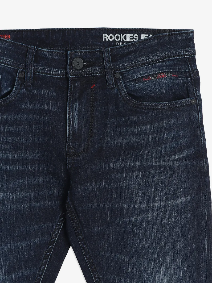 ROOKIES dark blue springsteen fit washed jeans