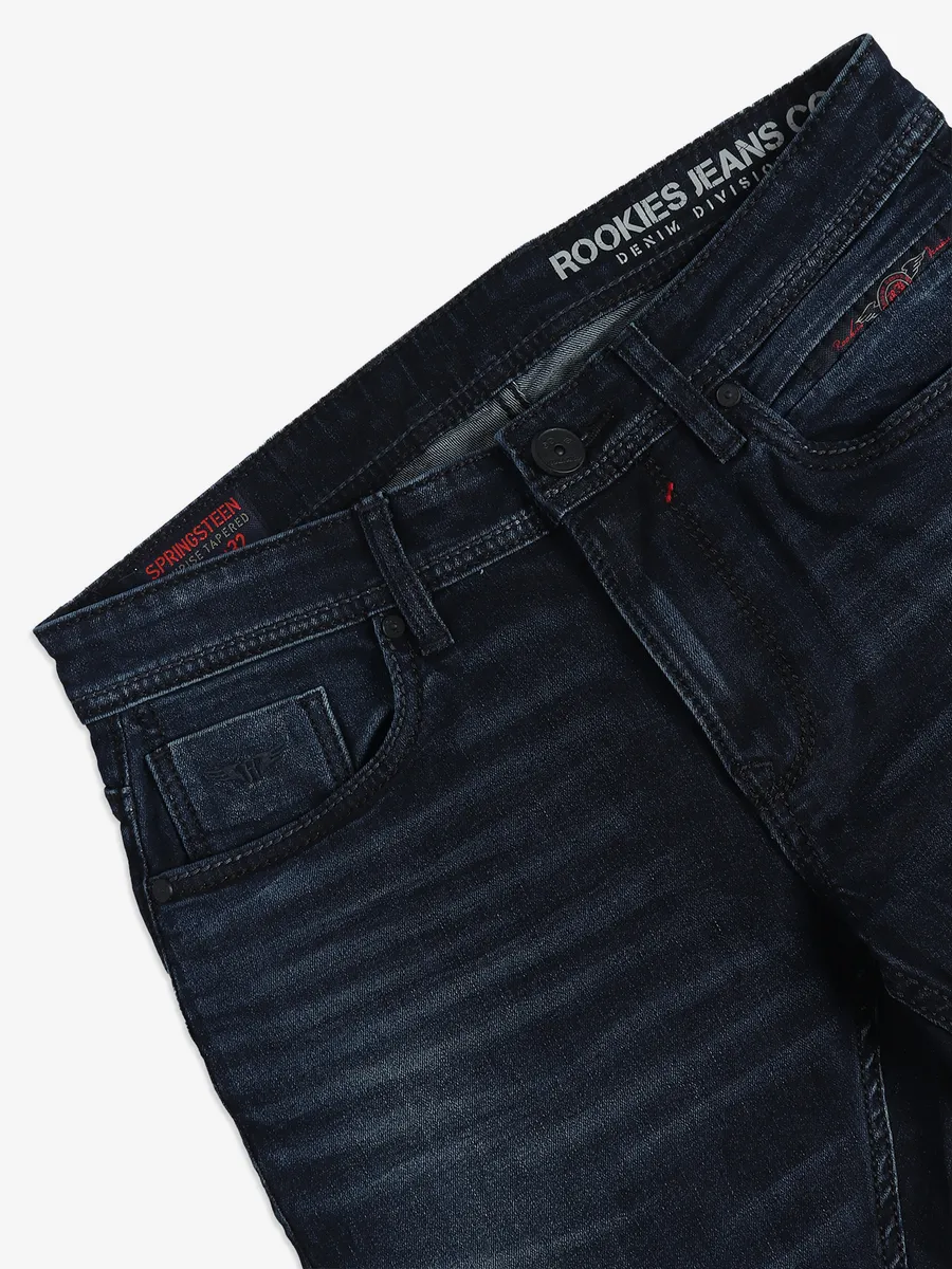 ROOKIES dark blue springsteen fit washed jeans