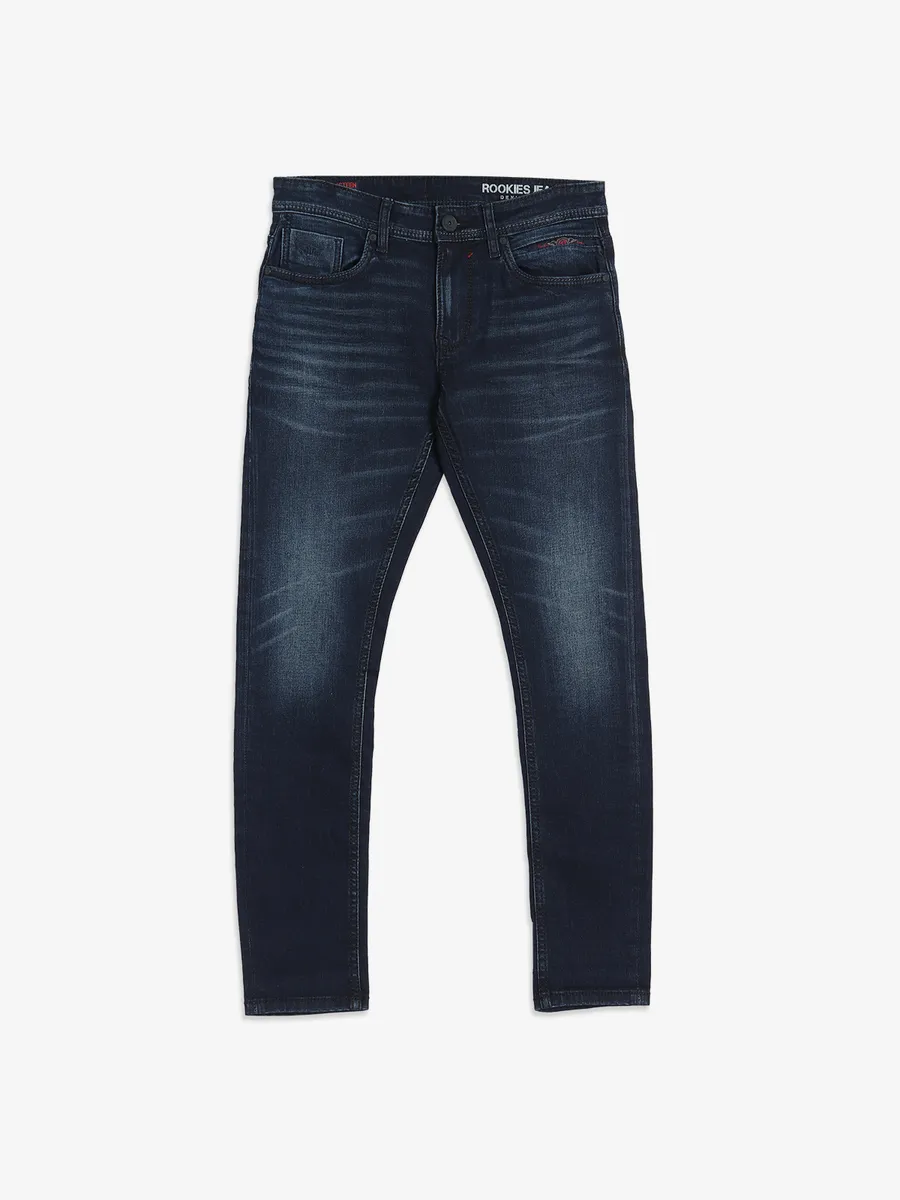 ROOKIES dark blue springsteen fit washed jeans