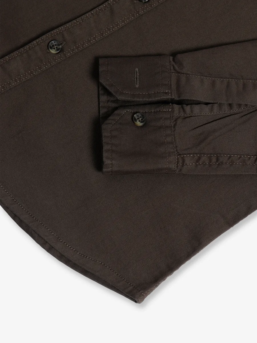 Ruff military green cotton shirt