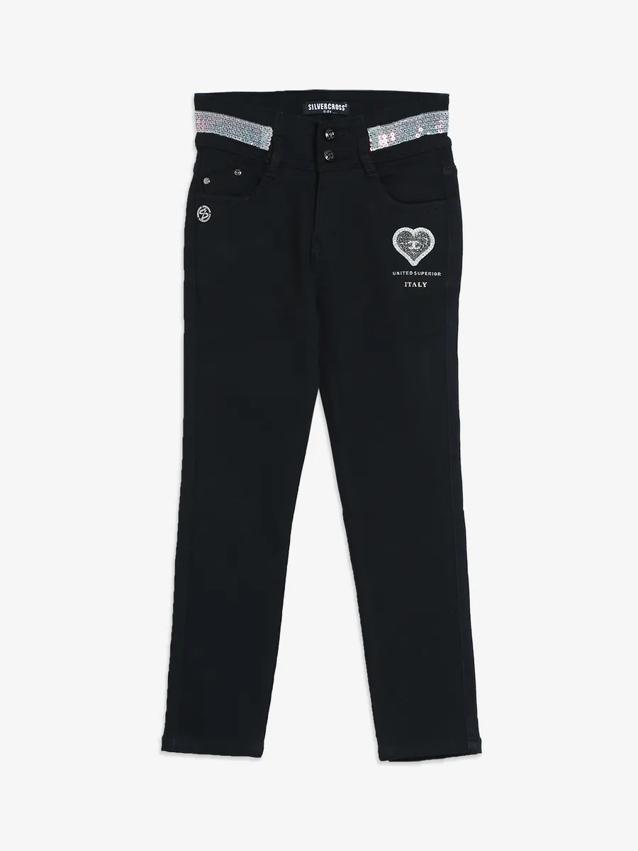 Silver Cross black casual jeans