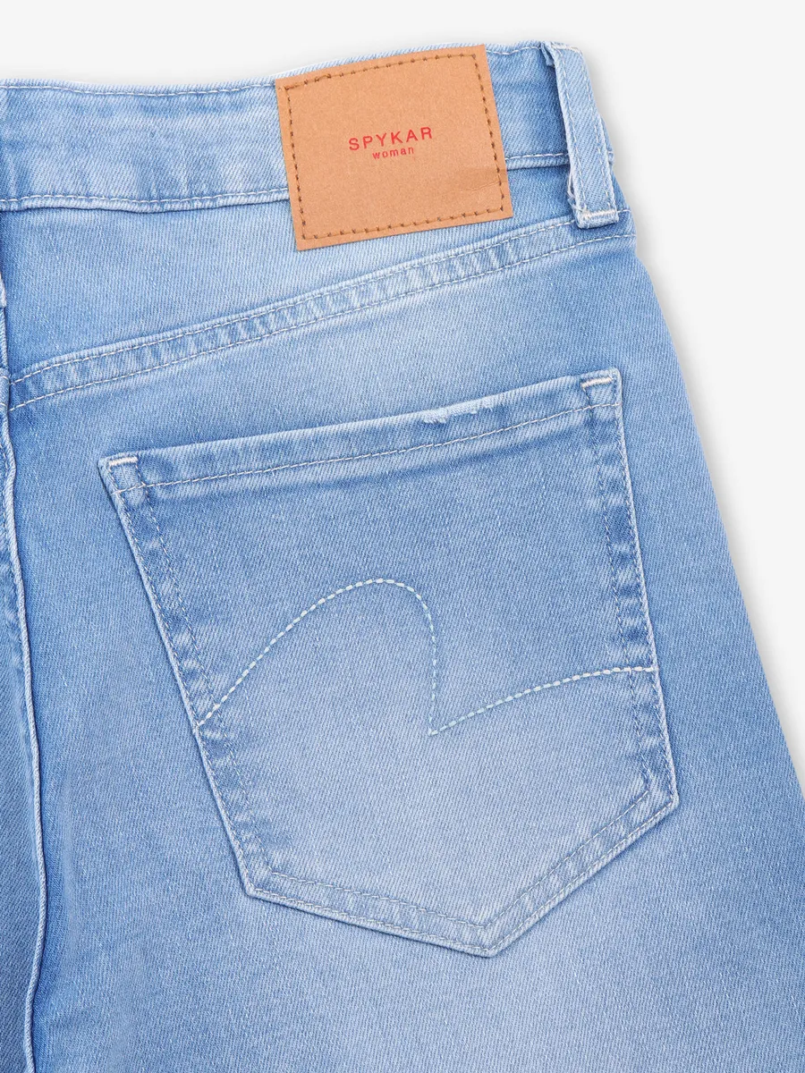 SPYKAR light blue ripped jeans