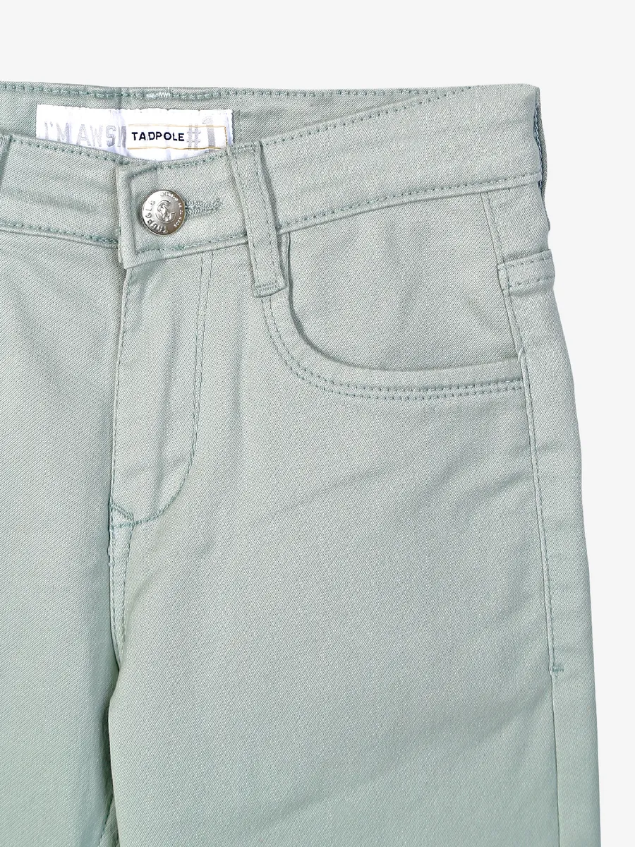 Tadpole sage green solid jeans