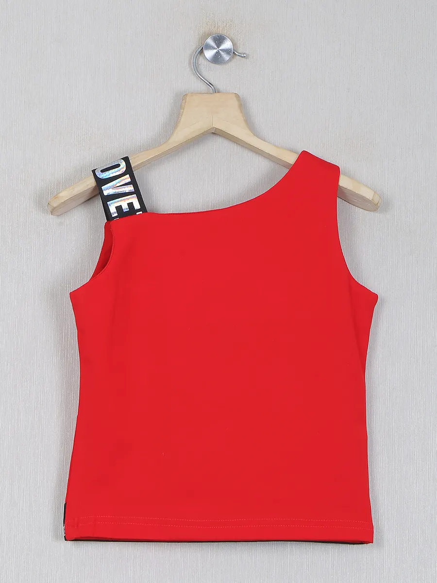 Tiny girl solid red top for girls G3 GTO2724 Canada