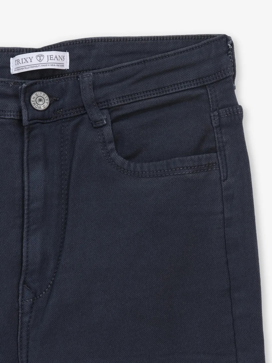TRIXY slim fit black denim jeans