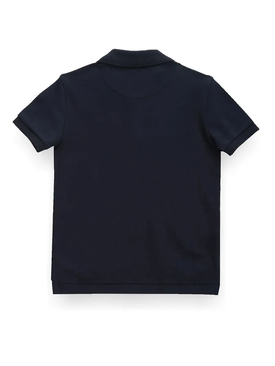 U S POLO ASSN navy cotton boys polo t shirt