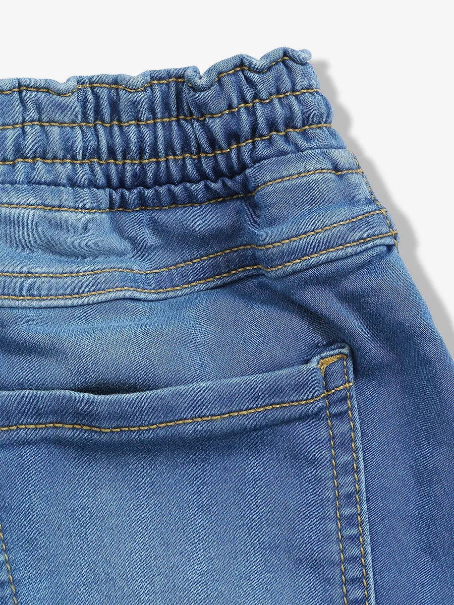 UCB blue washed denim shorts